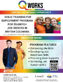 FREE 2SLGBTQ  Skills Training and Employment Program