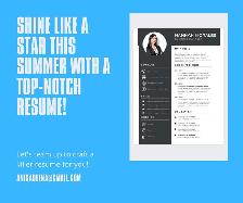 Stand Out This Summer with a Professional Resume!