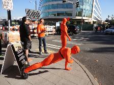 Outdoor Promotion - Orange Ambassador