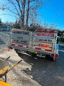 Dump trailer for rent