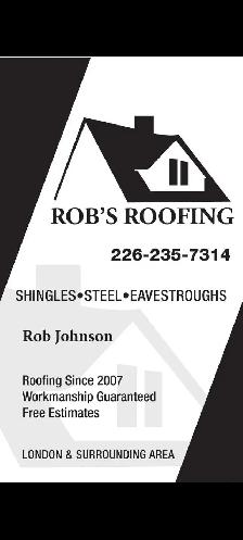 Robs roofing