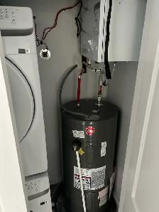 Connect hot water tank