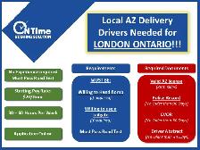 Urgent: Local AZ Delivery Driver Needed in London, Ontario