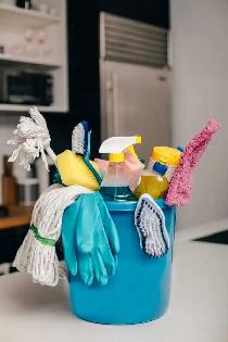 Cleaning of apartments and offices.