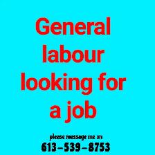 General labour available