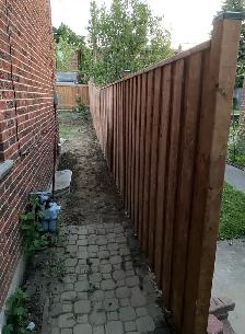 Wood Fence & Deck