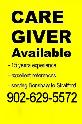 care giver available