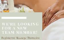 Registered Massage Therapist needed