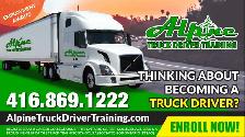 Alpine truck driver training