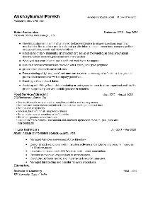 Looking for job .