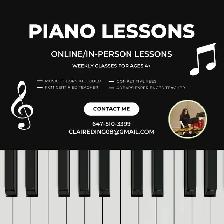 Online and In-Person Piano Lessons!