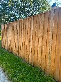 Wood Fence & Deck