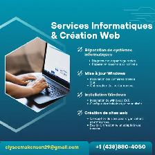 Services Informatiques & Création de Sites Web – Réparation, Ins