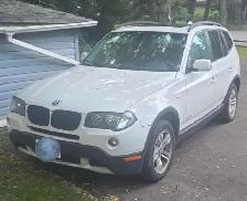 2009 BMW X3 White - Very Clean (647)402-5903