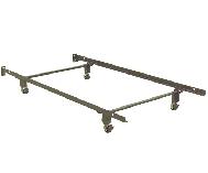 Two heavy duty  steel,  bedframes - like new - $ 50 each