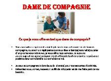 Dame de compagnie