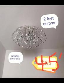 Ceiling light fixture