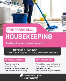 NEED A CLEANER?
