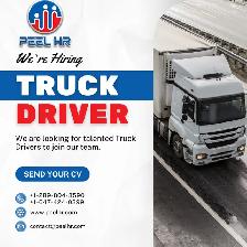 Hiring G License Truck Driver – Brampton, ON