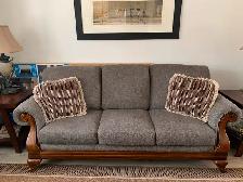 2 SOFAS & CHAIR