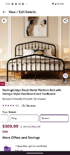 NEW Queen Bed Frame