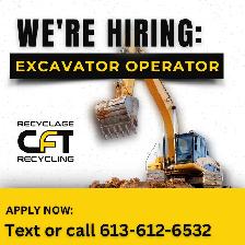 Experienced Equipment Operators Needed - ASAP