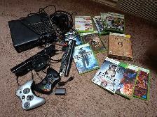 Xbox 360   Kinect   2 controllers, games