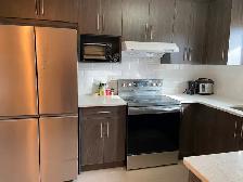 Available now one bedroom with private washroom close downtown