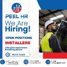 Now Hiring: Solar Panel Installers