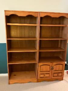 Maple Bookcases (2)