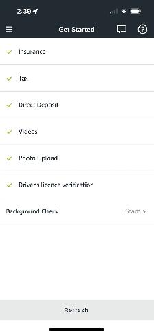 amazon flex account sidney Victoria BC