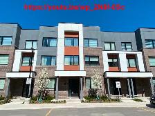 Spacious Oakville 4 Bedroom Townhouse For Rent
