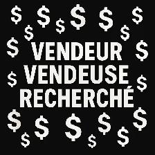 (VENDEURS - VENDEUSES) RECHERCHÉ