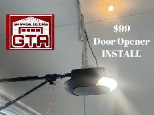 Chamberlain Garage Door Opener Install and CEILING BRACKETS