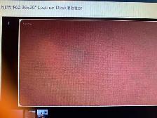 X-NEW $62 36x20' Leather Desk Blotter
