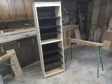 custom designed bookcase/wall units