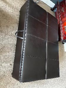Pullout bed ottoman