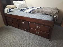 Double captains bed