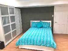 1 Bedroom Studio Basement Apartment for Rent - Furnished
