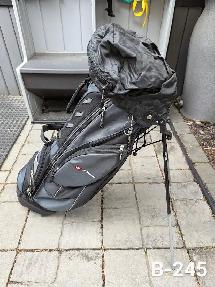 White Ridge Carry / Stand Style Golf Clubs Bag