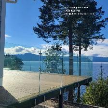 Custom Glass Railing for Decks | Free Delivery & 10yrs Warranty
