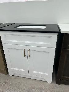 Warehouse sale on bathroom vanities