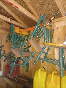 Solid maple chairs