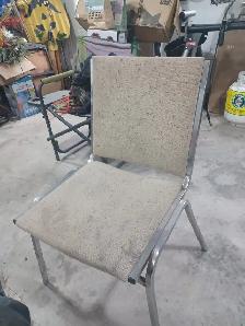 Steel office chairs