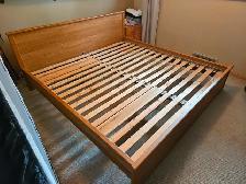Teak King Bed Frame $200 Delivery Available