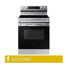 Samsung 30' 6.3cu Ft Stainless Steel  Electric Range With Air Fr
