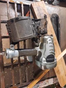 Hitachi air nailing.framing gun.