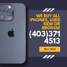 We Buy iPhone for Cash! Buying all iPhones! New, Used or Broken!