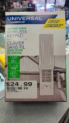 Chamberlain Universal Wireless Garage Door Keypad - BRAND NEW