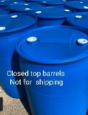 Sealed top dock or Rain barrels